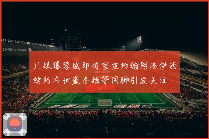 川媒曝蓉城即将官宣约翰阿洛伊西续约韦世豪李扬等国脚引发关注
